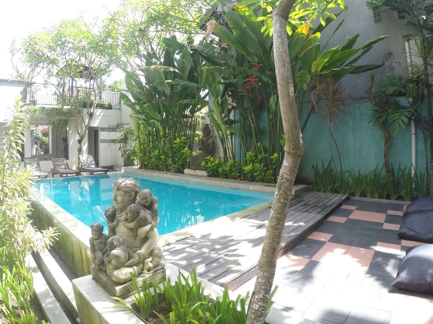 Kuta Beach Hostel Exterior foto